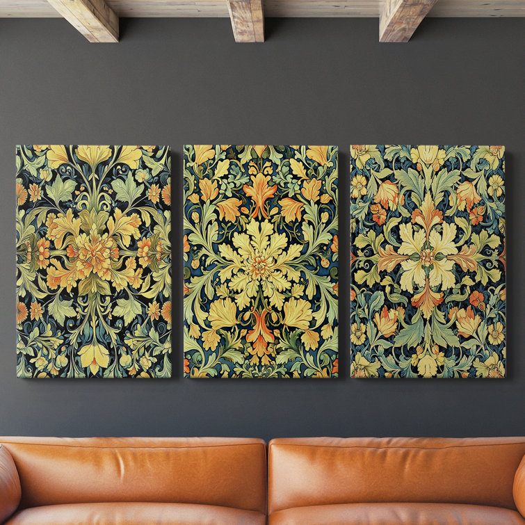 Winston Porter WM Morris HomageSeriesCCPremium Gallery Wrapped Canvas